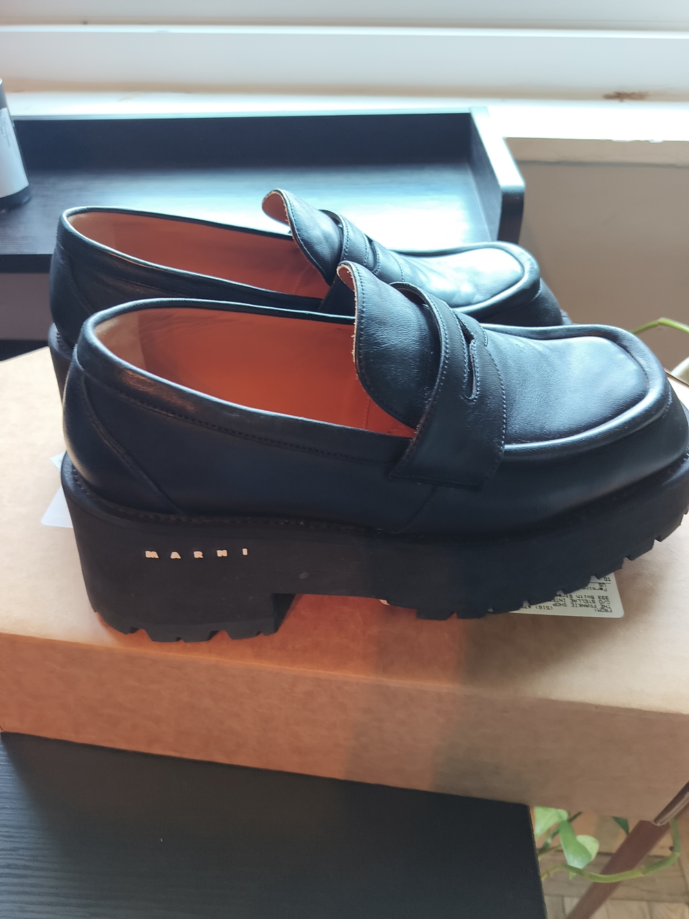 Marni Loafers With Chunky Sole Size 8